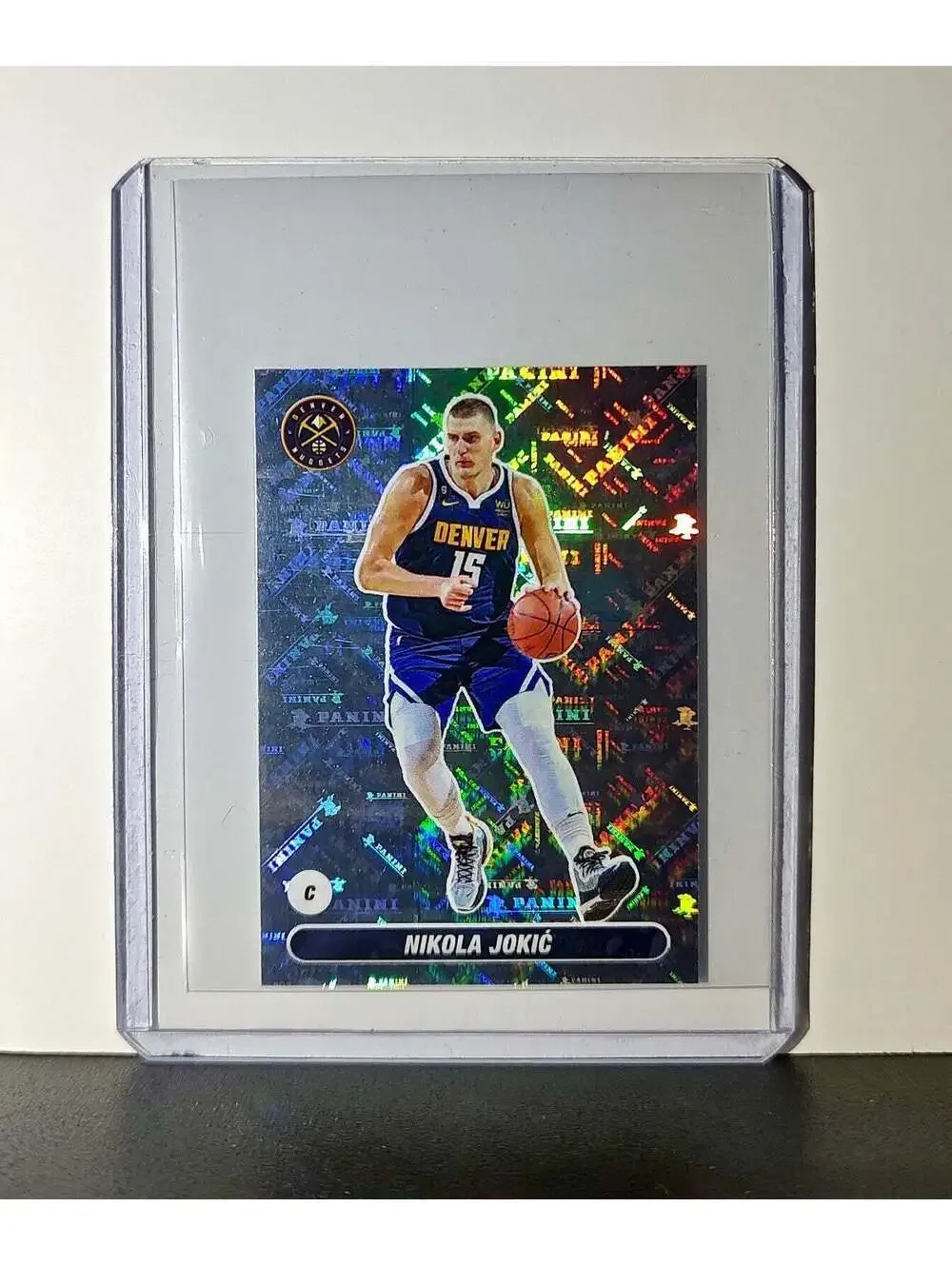 Nikola Jokic 2023-24 Panini NBA #309 Foil Sticker Denver Nuggets